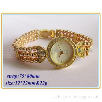 most hot sales charm gold ladies watches